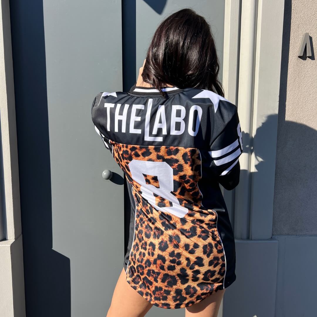 OF - Abito Baddie animalier