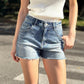 Shorts Terry denim blue