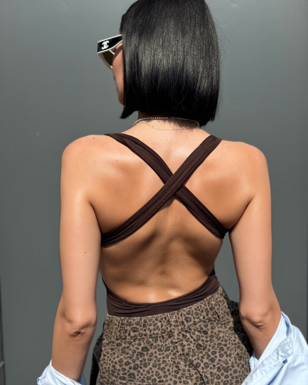 OF - Body Aisha marrone schiena nuda