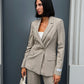 Hinnominate Blazer doppiopetto poliviscosa beige