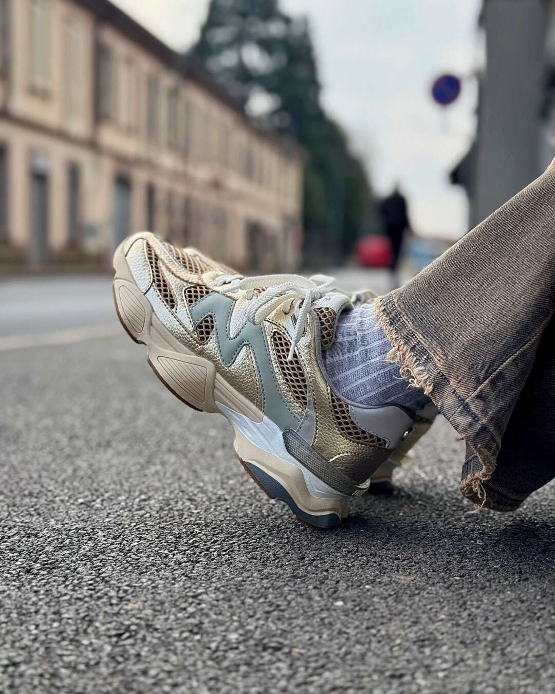 Steve Madden Speeder gold multi