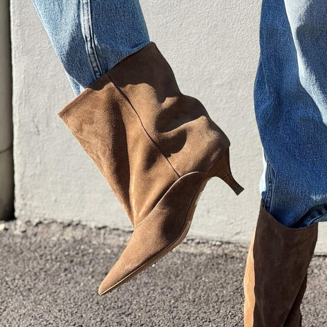 Tronchetto Cindy taupe