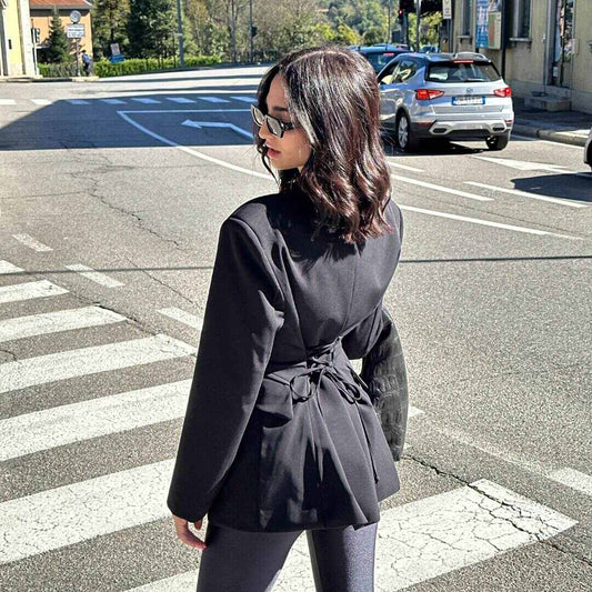 OF - LUMINA Blazer Sebastian nero