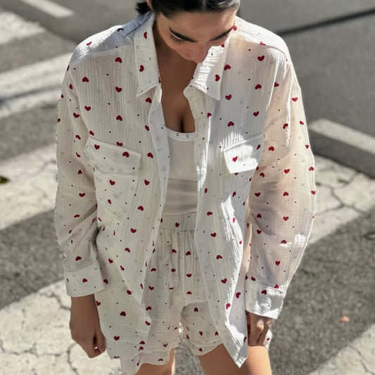 LM - Set Marty cuori rossi