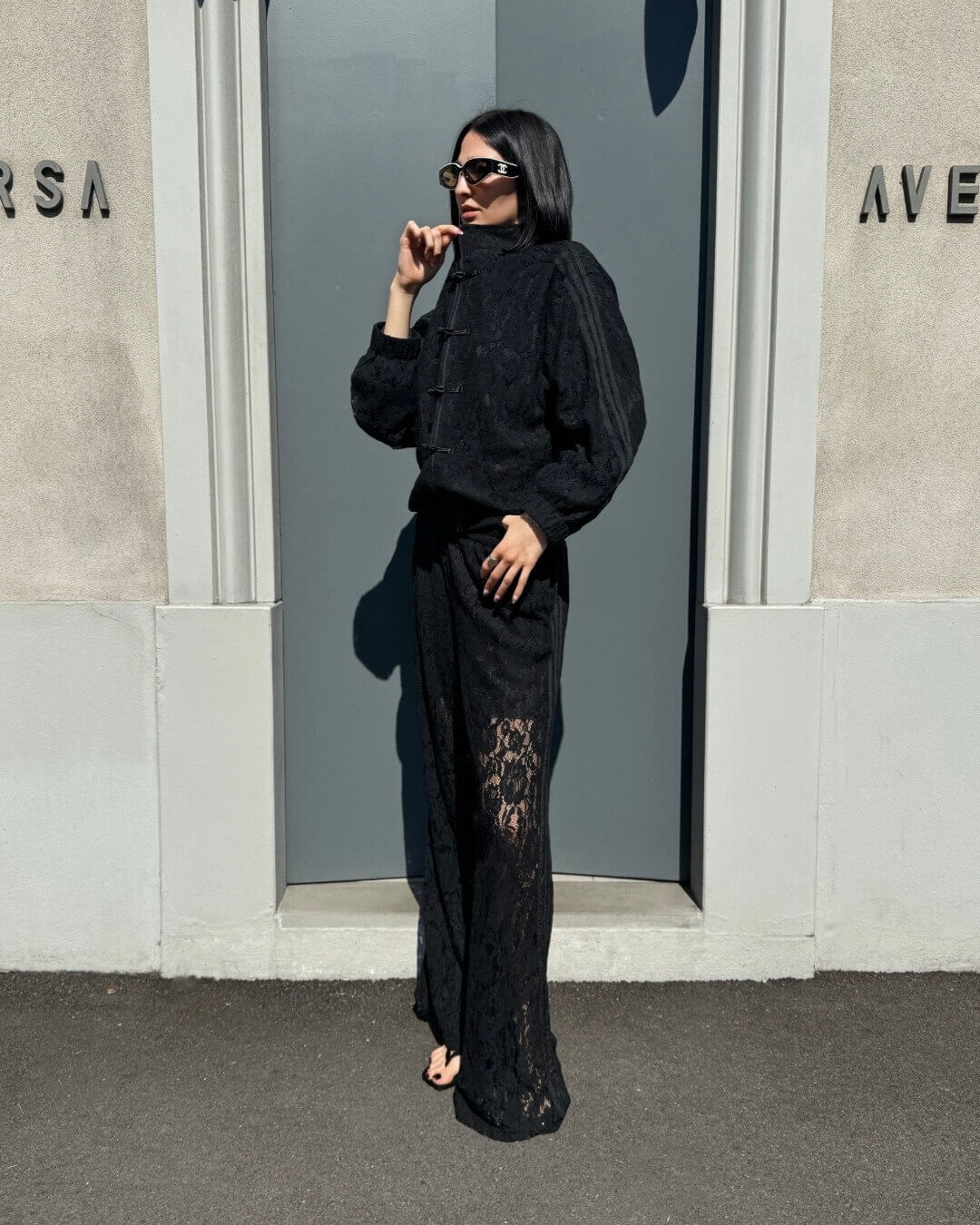 OF - Set completo Yuri pizzo nero