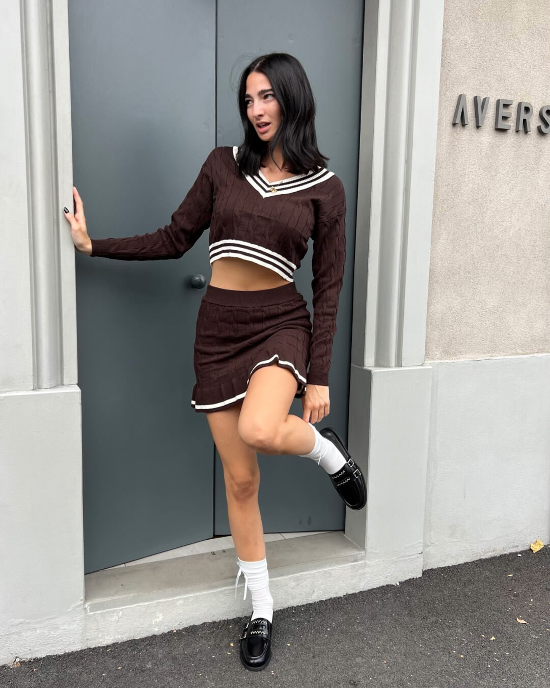 OF - Set Marinette marrone