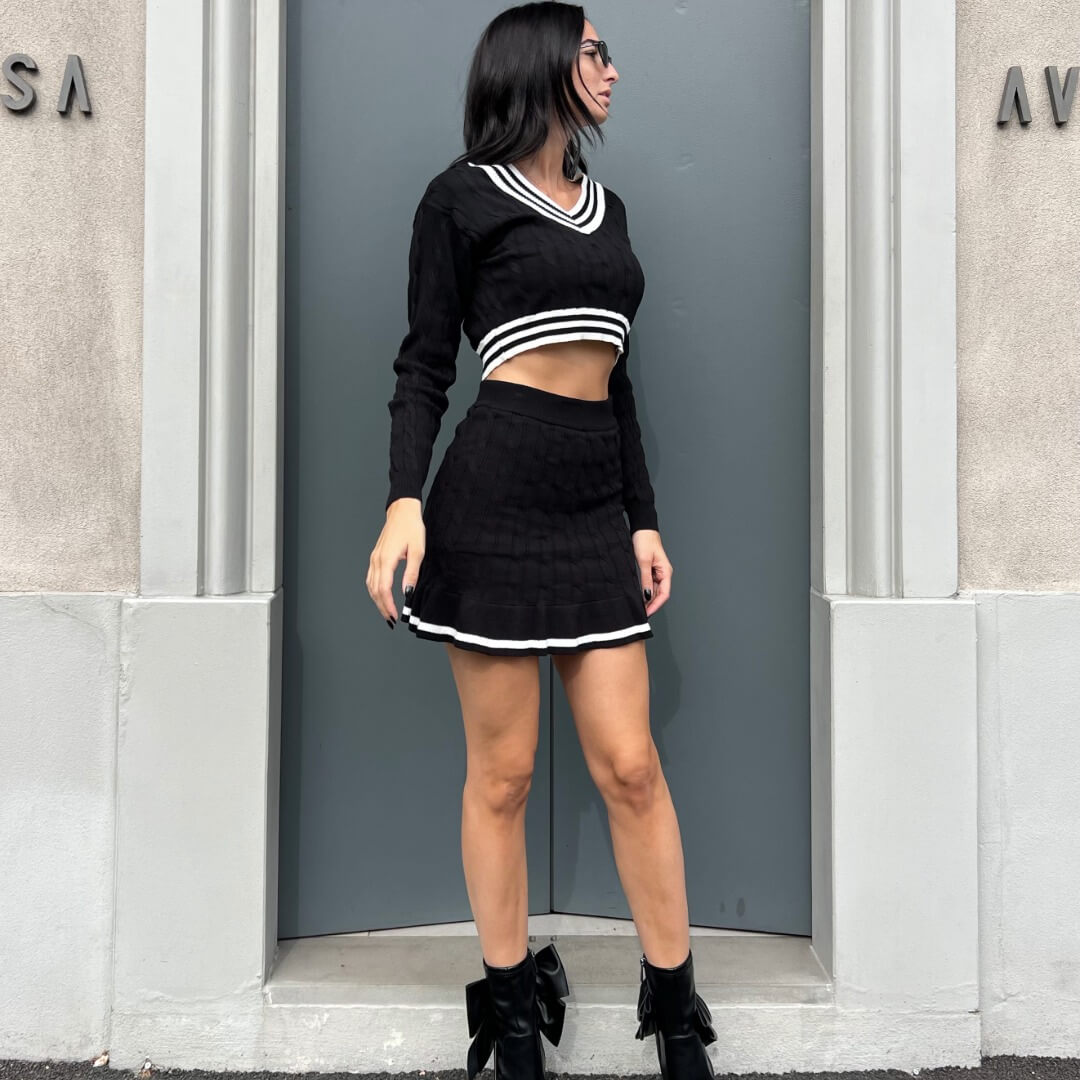 LM - Set Marinette nero