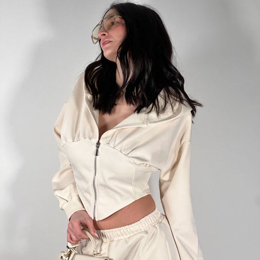 OF - Set tuta Frida avorio