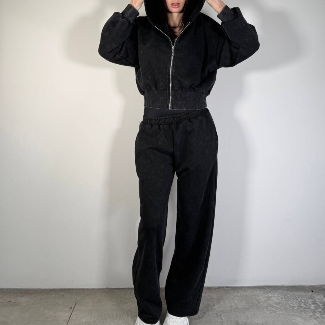 OF - Set tuta Dex nero
