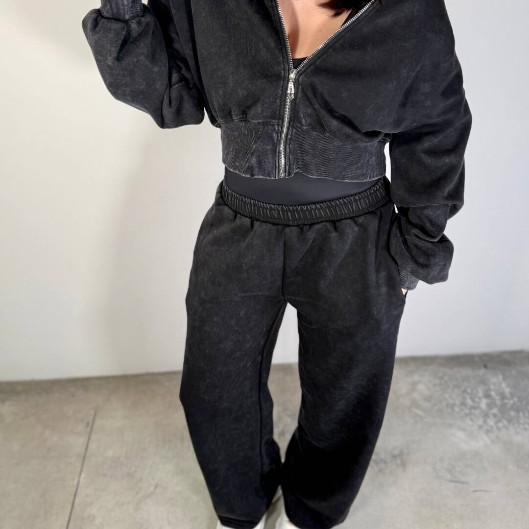 OF - Set tuta Dex nero