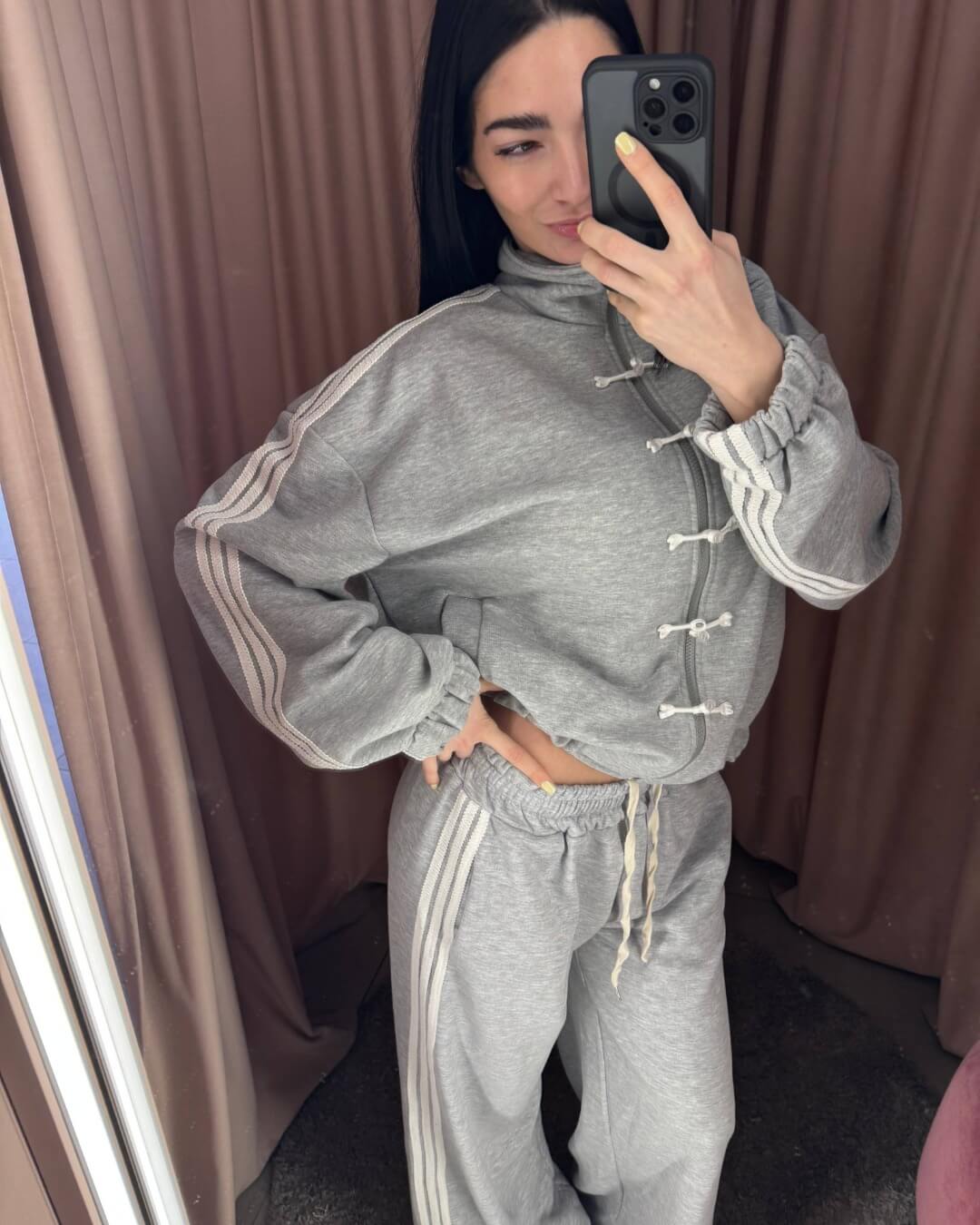 OF - Set tuta Kory grigio