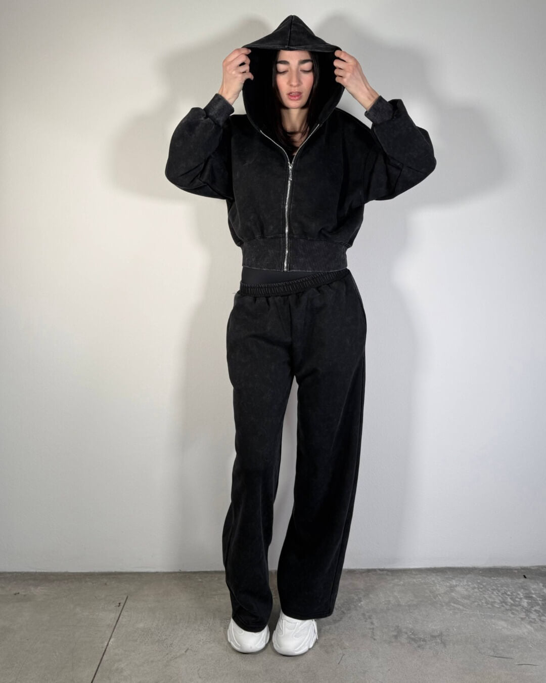 OF - Set tuta Dex nero