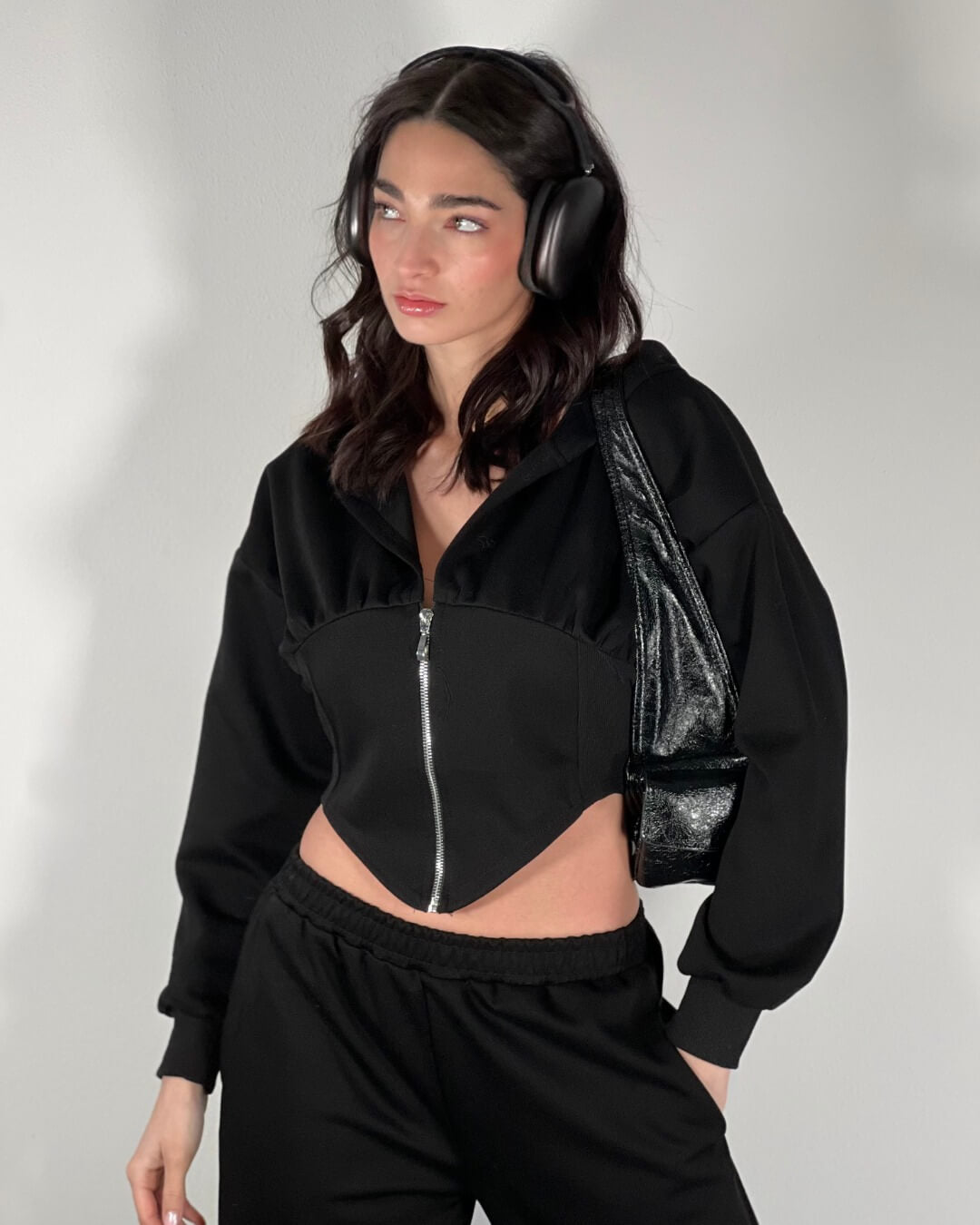 OF - Set tuta Frida nero