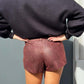 OF - Shorts Amber bordeaux