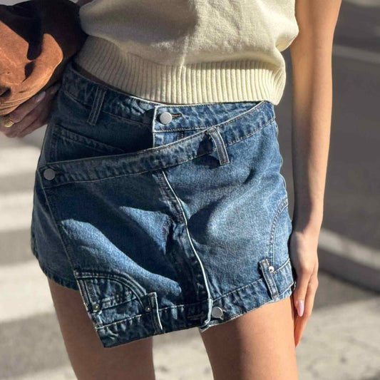 LM - Shorts gonna Michelle light blue