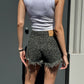 OF - Shorts Ester animalier verde