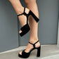 OF - Steve Madden Miliana black velvet