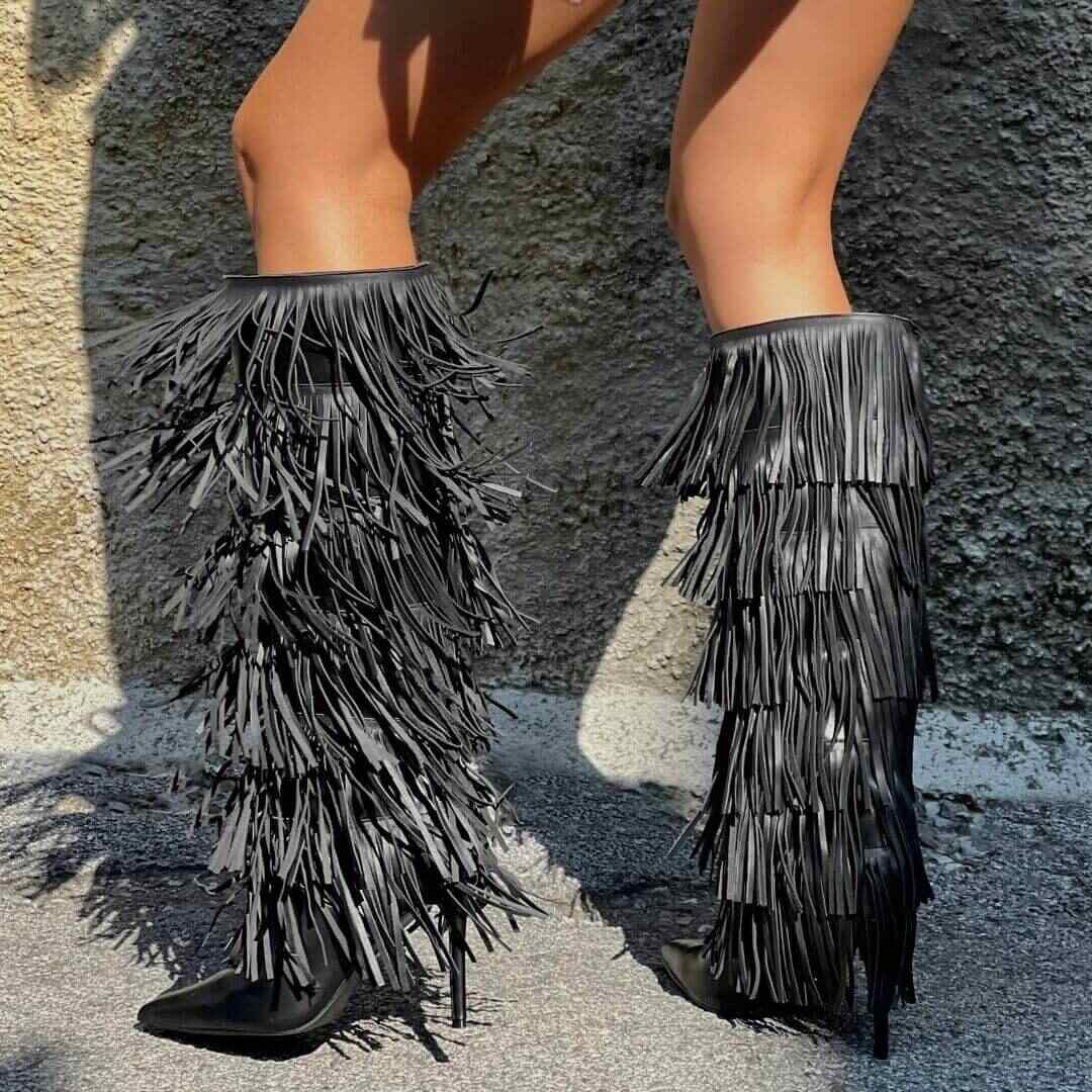 OF - Steve Madden Wanderlust black leather