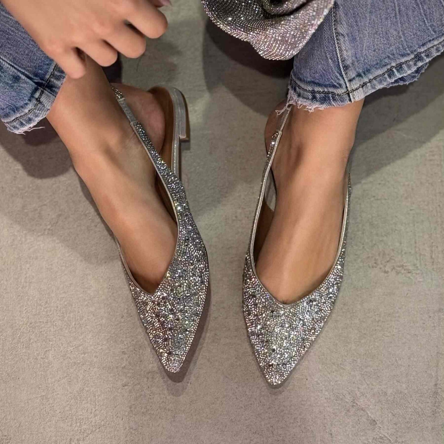 OF - Steve Madden Care-r rhinestone