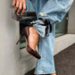 OF - Steve Madden Larina dark brown satin