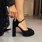 OF - Steve Madden Lexie black suede