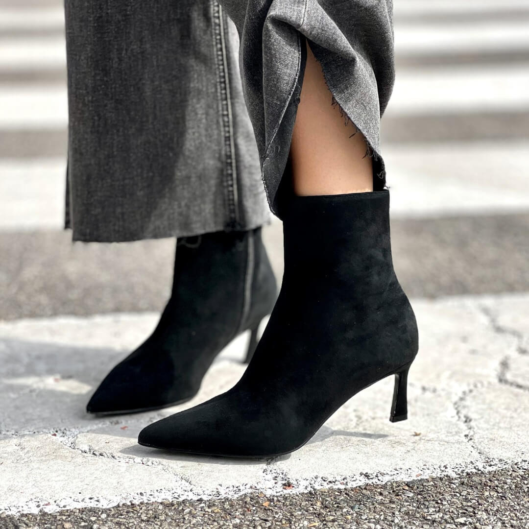 OF - Steve Madden Lulah black suede