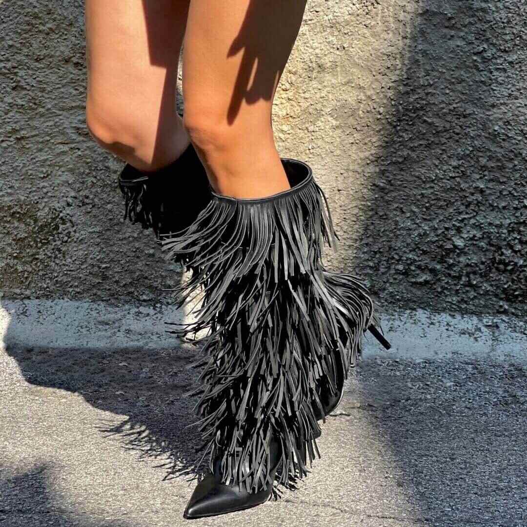 OF - Steve Madden Wanderlust black leather