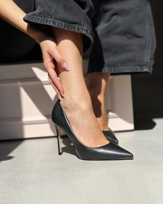 OF - Steve Madden Thrive black leather