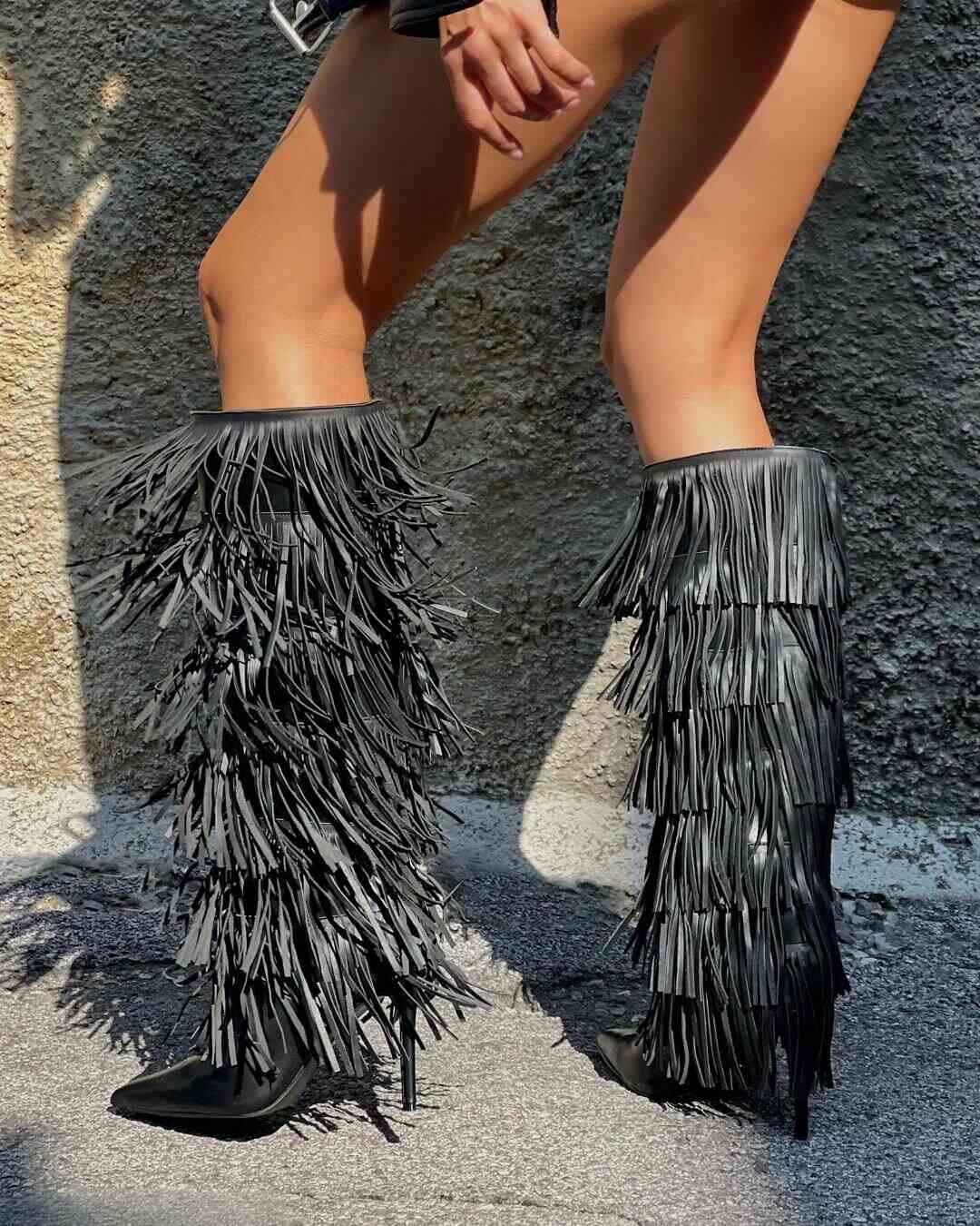 OF - Steve Madden Wanderlust black leather