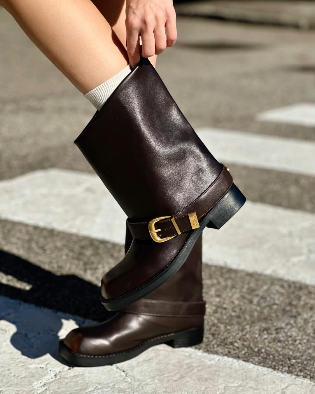 OF - Steve Madden Climaxx brown distressed