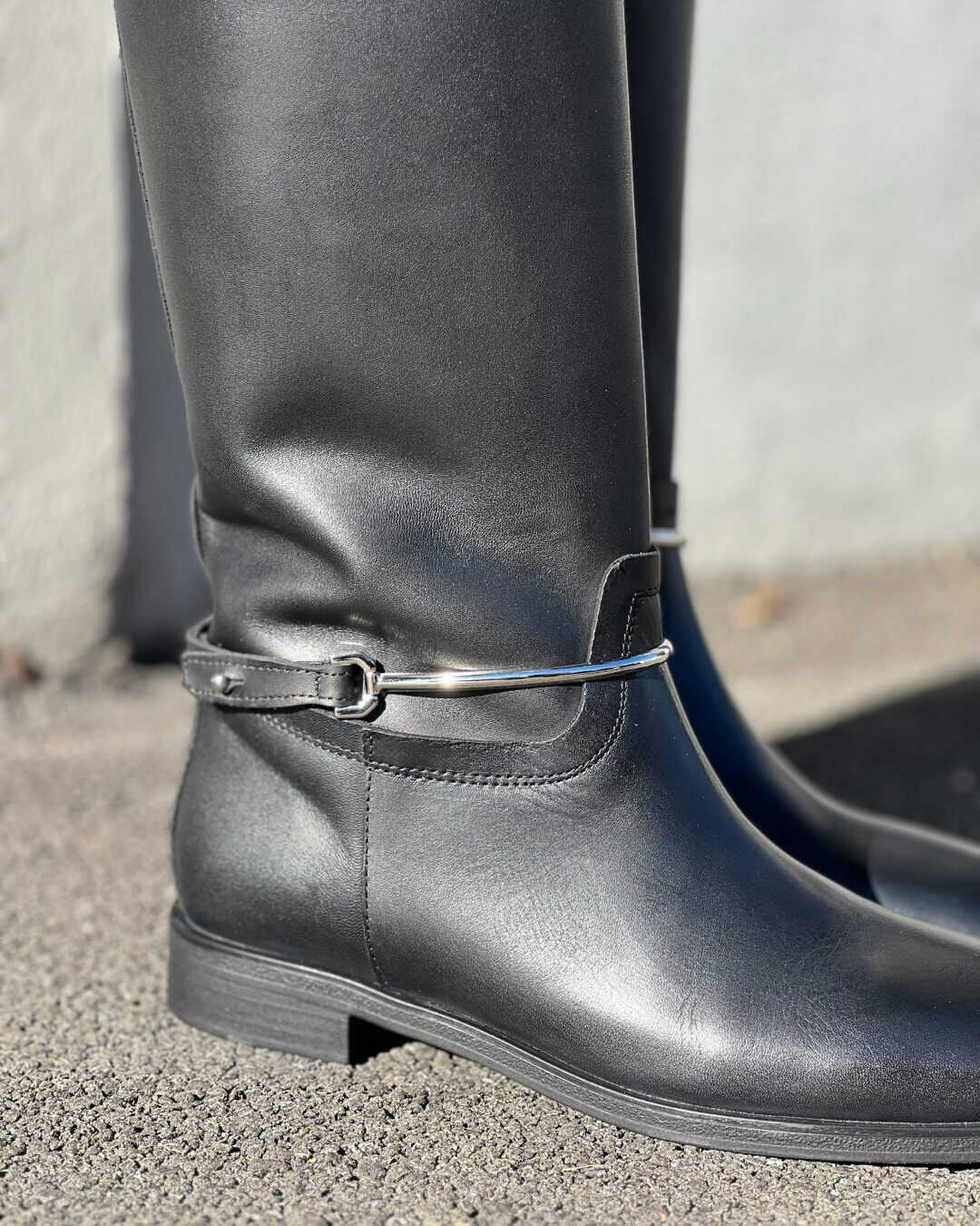 OF - Stivale Dodi nero con morsetto