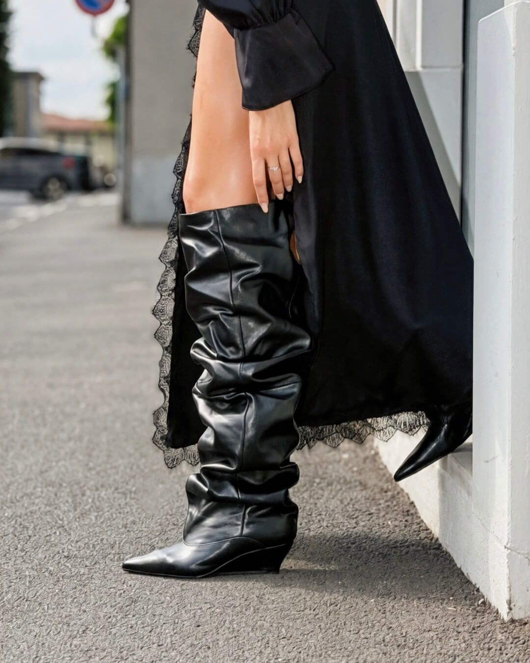 OF - Stivale Alessandra nero