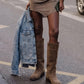 OF - Stivale Phil camoscio taupe