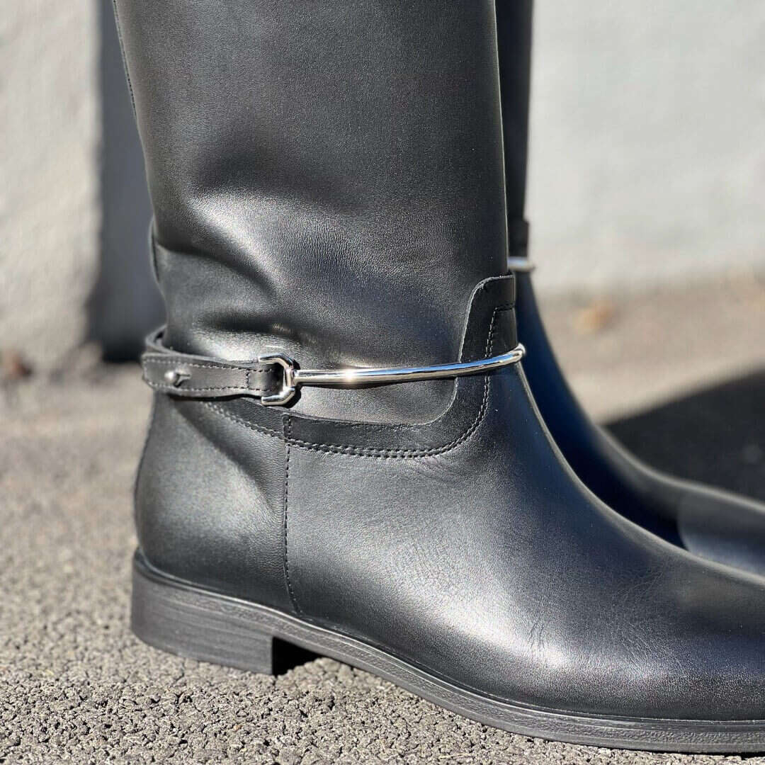 OF - Stivale Dodi nero con morsetto