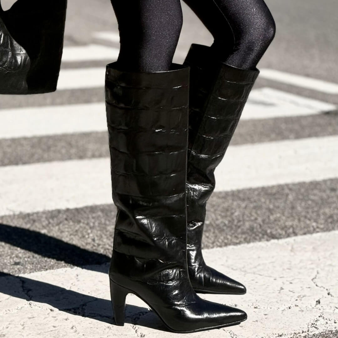 OF - Stivale Low-Jadey black