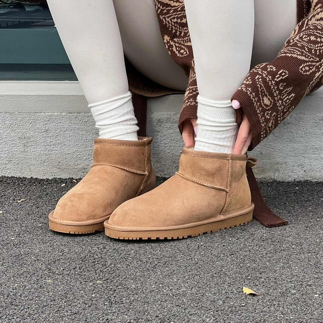OF - Stivaletto Sweety suede camel