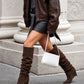 OF - Jeffrey Campbell Selwyn dark brown suede