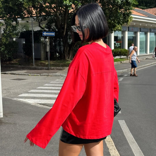 OF - LUMINA T-shirt Tobias rosso