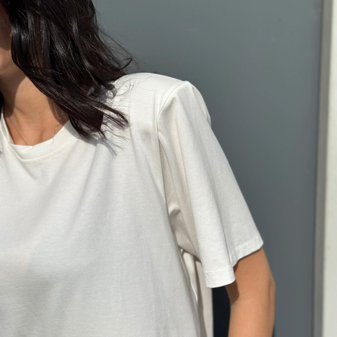 OF - T-shirt over North bianco