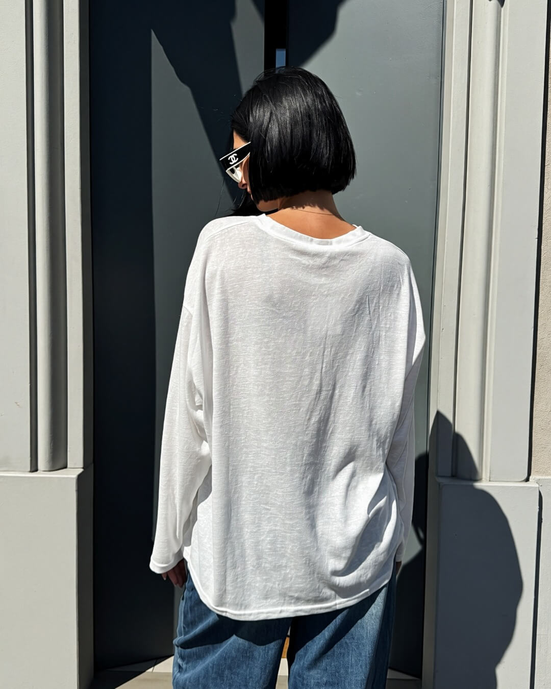 OF - T-shirt Ully bianco