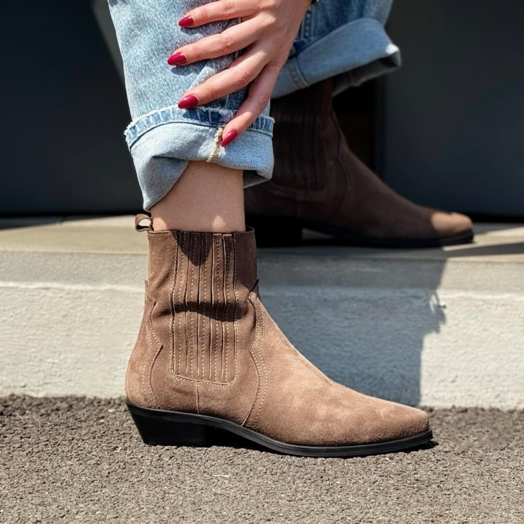 OF - Texano Rue camoscio taupe