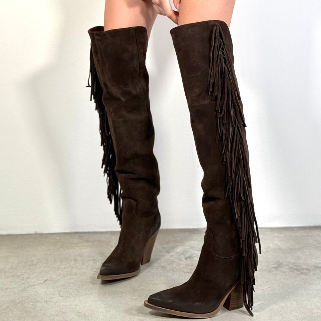 OF - Texano Zoltan testa di moro con frange