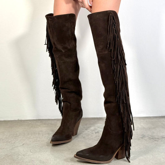 OF - Texano Zoltan testa di moro con frange