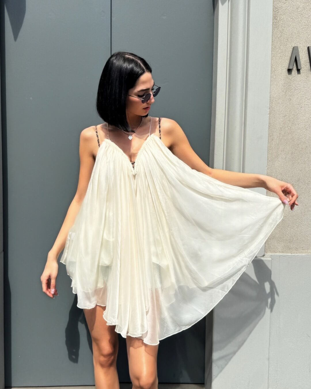 OF - Top Tristan beige