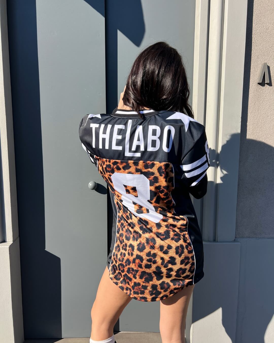 OF - Abito Baddie animalier