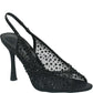 LM - Tacco Madeleine nero con strass