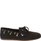 LM - Mocassino Salem testa di moro con charms