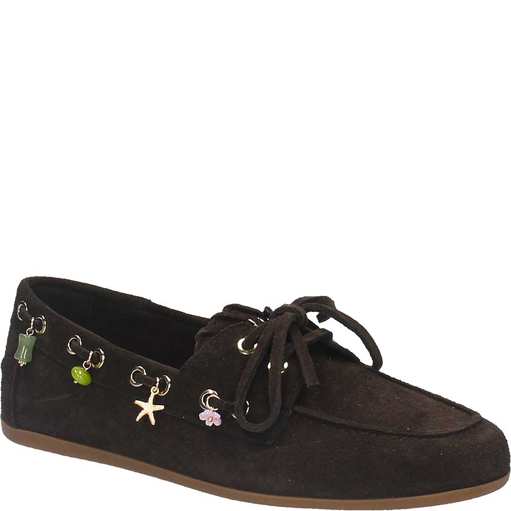 LM - Mocassino Salem testa di moro con charms
