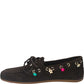 LM - Mocassino Salem testa di moro con charms