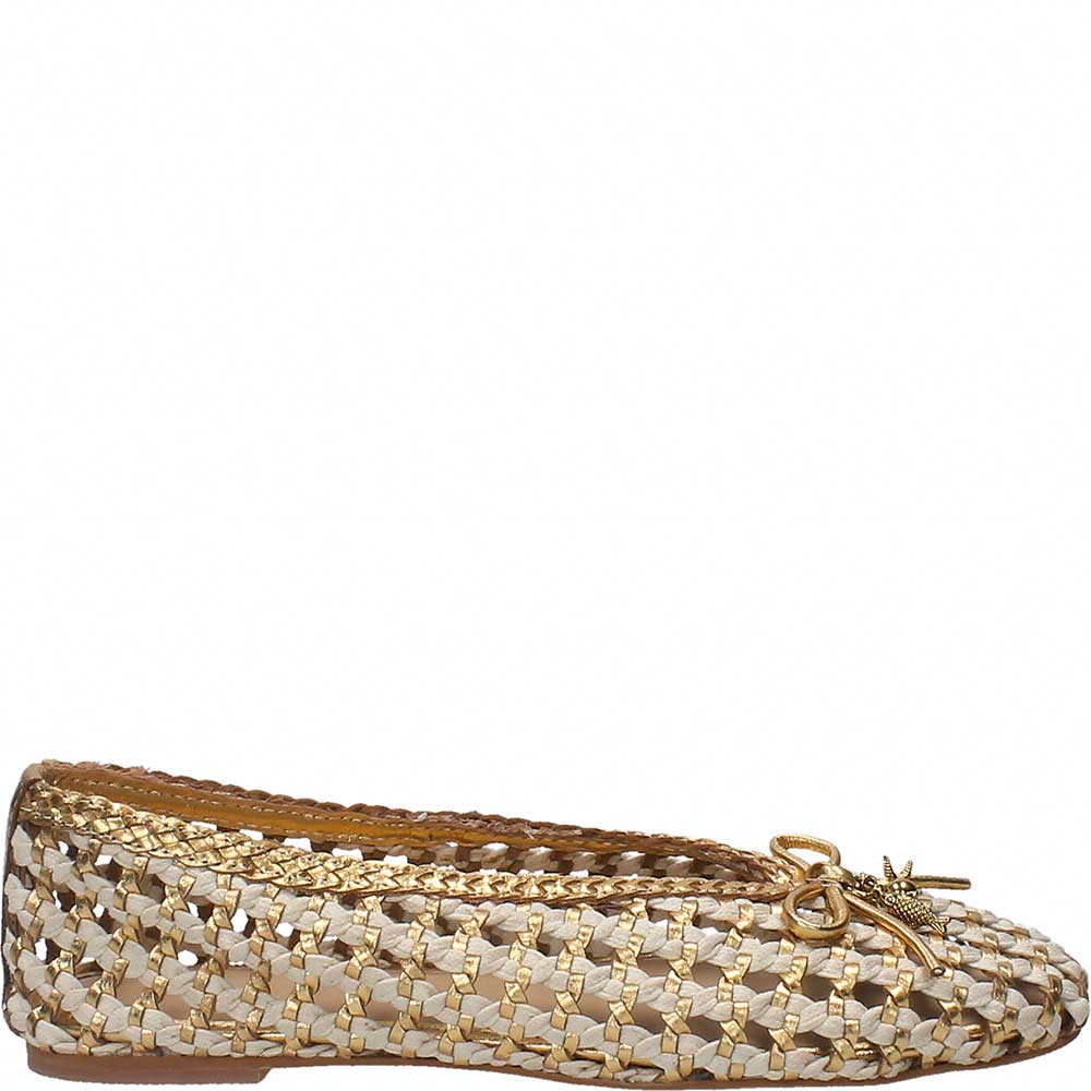 LM - Ballerina Lim intreccio gold